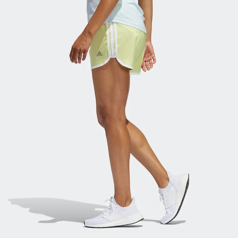 Adidas Casual Shorts Women's Light Yellow-5