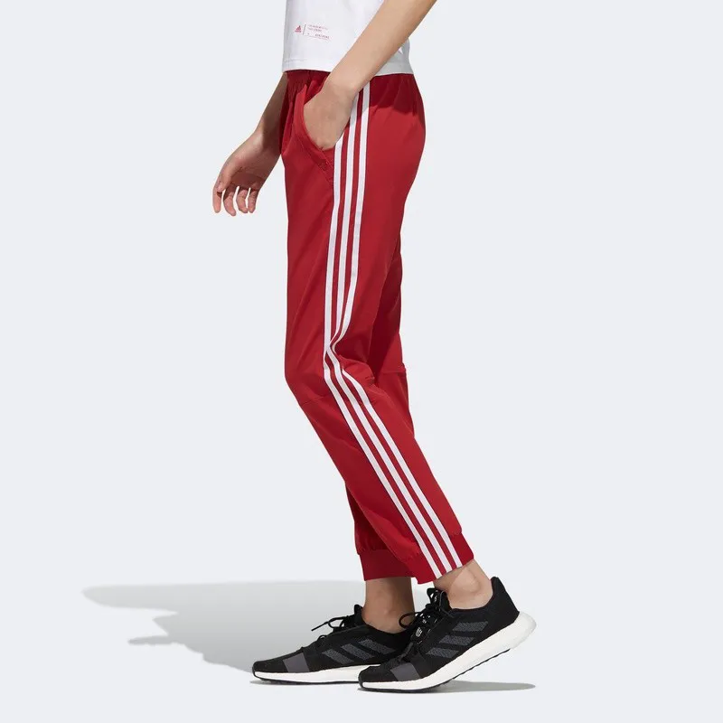 Adidas Knitted Sweatpants Women's Chestnut Red/Campus Burgundy-4