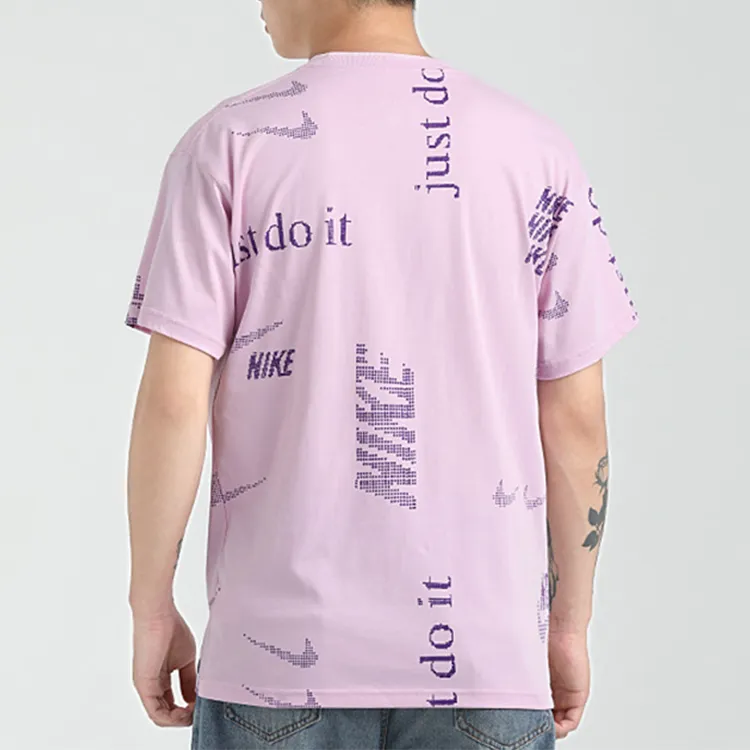 Nike T Shirt Men's Light Arctica Pink-4