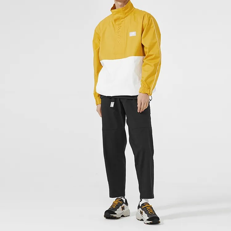 New Balance Jackets Men Yellow-5