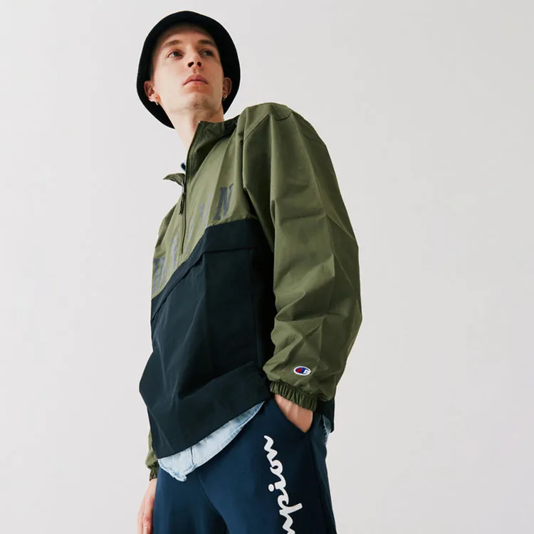 Champion Loose Fit Jacket US Version Unisex Green-4