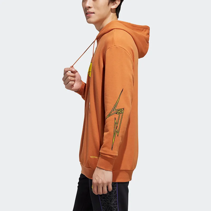 Adidas Neo Sweatshirts Men Khaki Brown-5