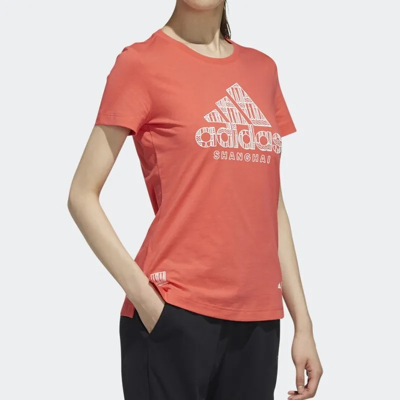 Adidas BC T Shirts Women's Orange-5