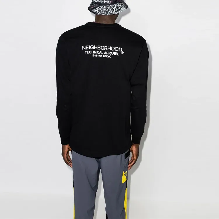 NEIGHBORHOOD Distortion Long Sleeve T Shirt-1