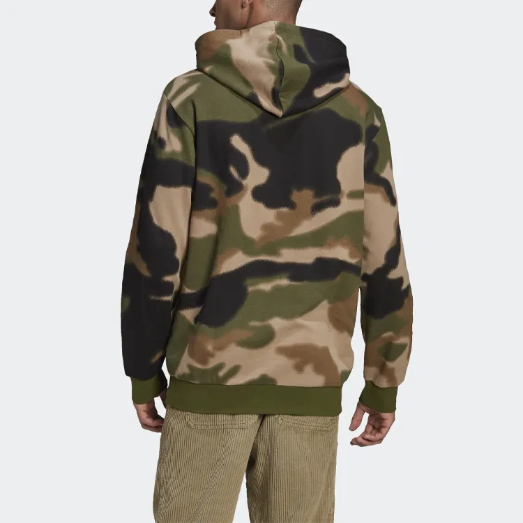 Adidas Originals Sweatshirts Men Green Camouflage-3