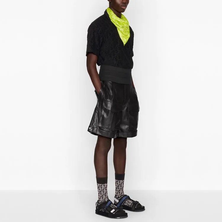 DIOR Quarterly New Products Casual Shorts Men Black-4