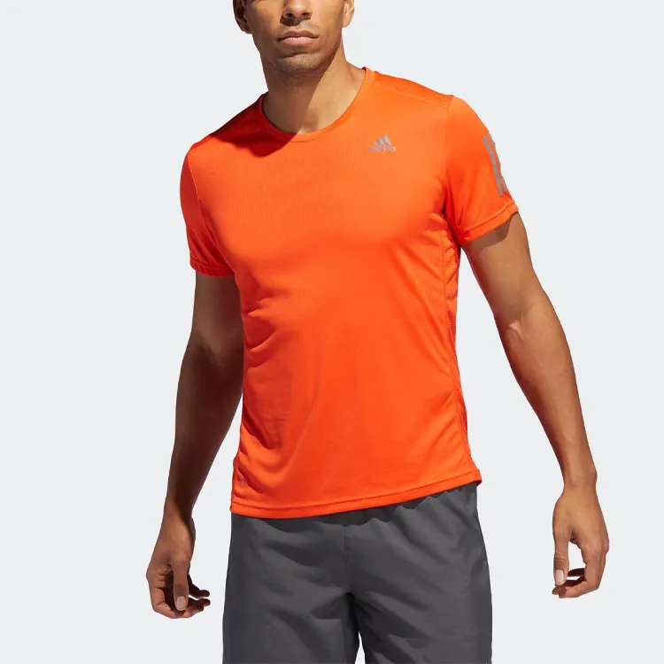 Adidas T Shirts Men Orange-2