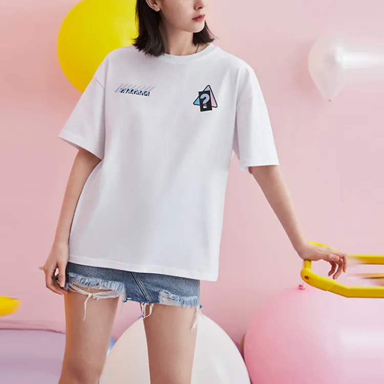 LiNing x Disney T Shirt Women's White-2