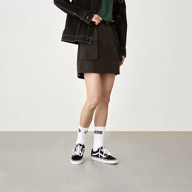 Vans Cargo Short Skirts Women's Black-4