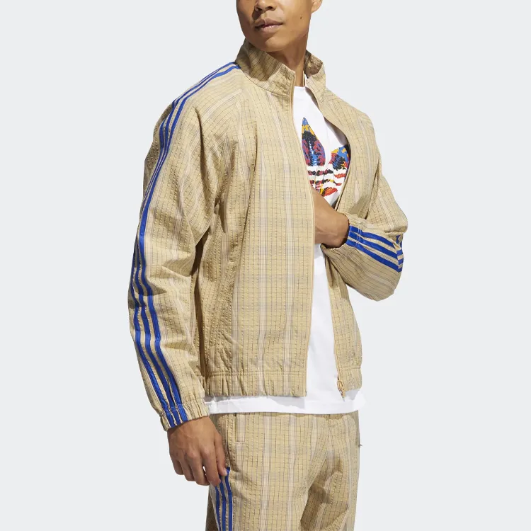 Adidas Originals Jackets Men Beige-4