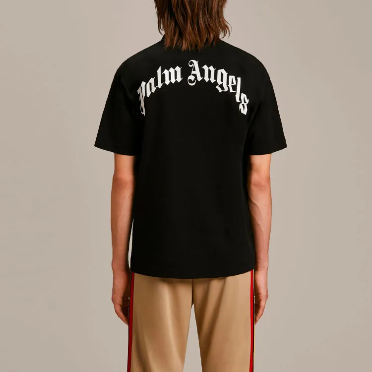 PALM ANGELS Bear In Love Logo T shirt-3