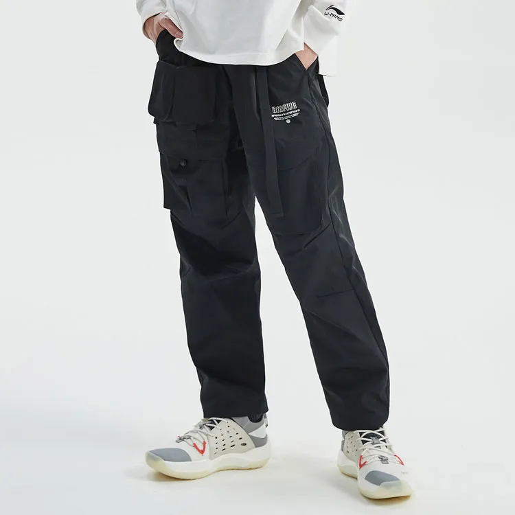 LiNing Badfive Cargo Pants · Men's Black-2