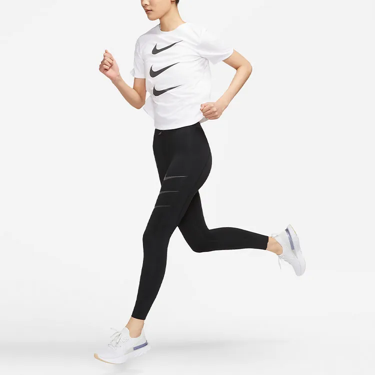 Nike Set in Sleeve T Shirt Women's White-2
