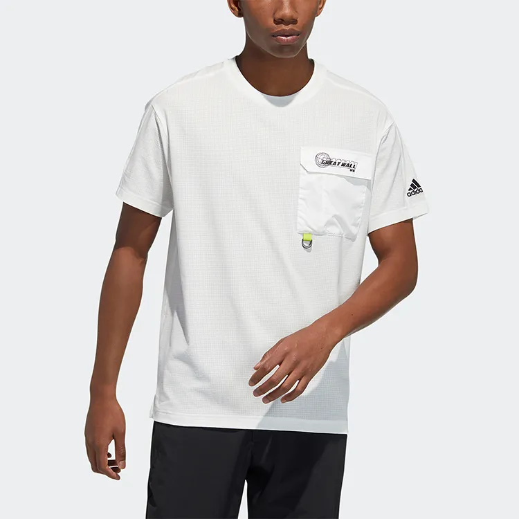 Adidas T Shirt Unisex Bright White-5