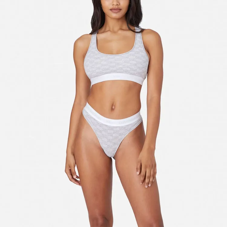 KITH Women's For Calvin Klein Thong 'Light Heather Grey'-2