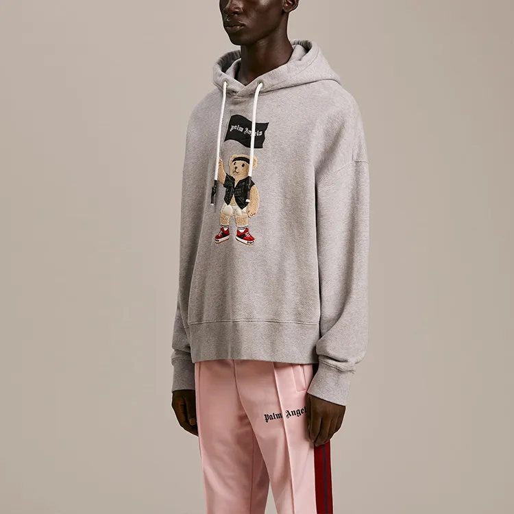 PALM ANGELS Sweatshirts Men Gray-4