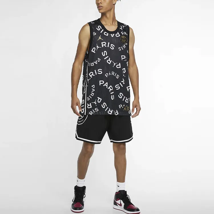 Jordan X Psg Paris Saint Germain Basketball Jersey-4
