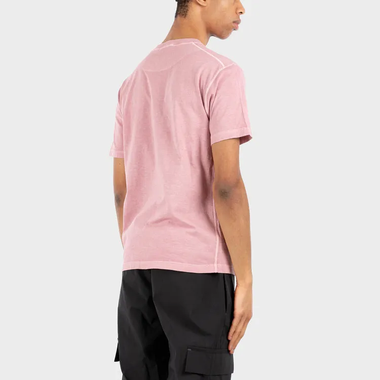 STONE ISLAND T Shirts Men Pink-4