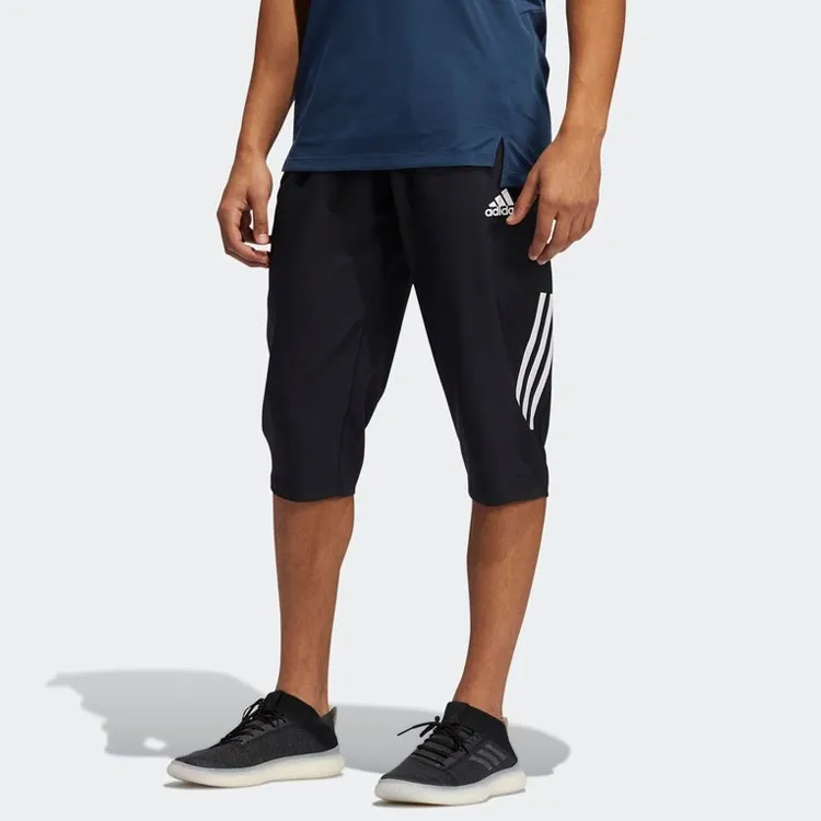 Adidas Knitted Sports Pants Men's Black-1