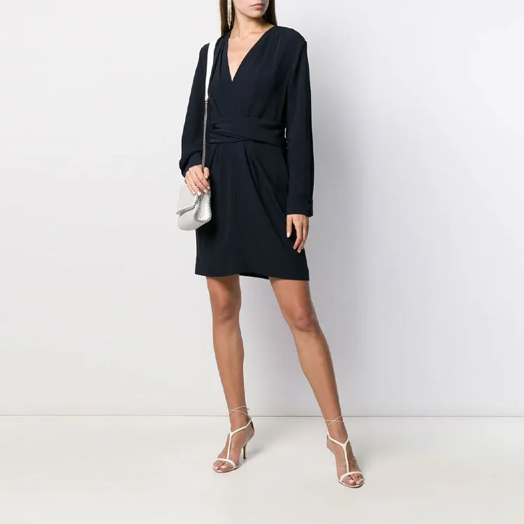 Stella McCartney Long-Sleeved Dresses Women's Black-2