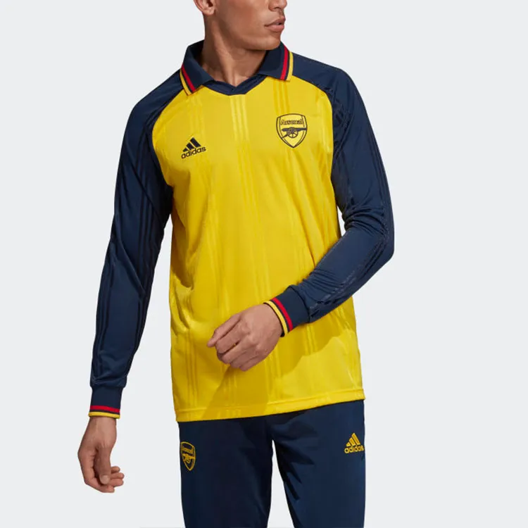 Adidas Arsenal Soccer Jerseys Men Yellow-4