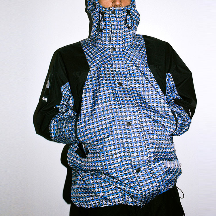 Supreme The North Face Studded Mountain Light Jacket Blue S Supreme The North Face Studded Mountain Light Jacket Blue S