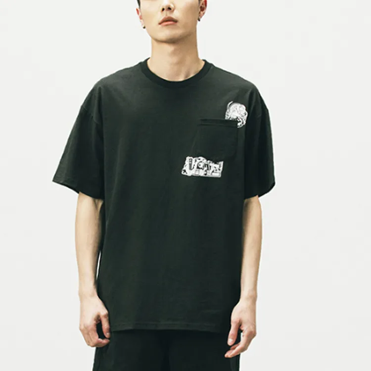 Vans x Duyanaizi Drop Shoulder Sleeve T Shirt Unisex Black-2
