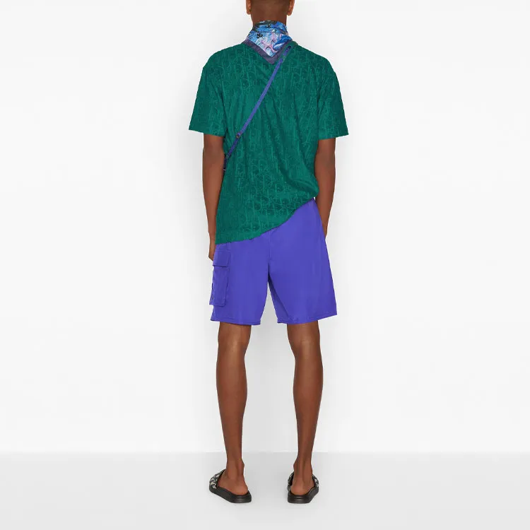 DIOR Board Shorts With Logo At Hem-2