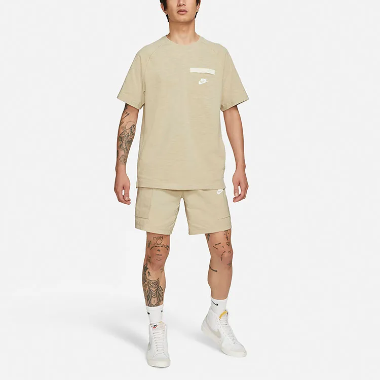 Nike Sports Shorts Men Millet Yellow-3