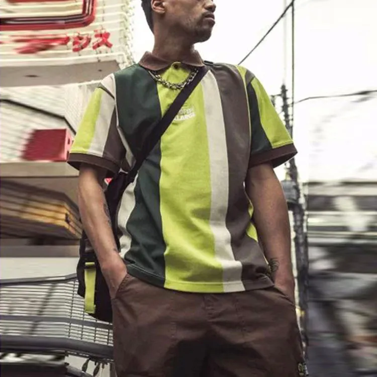 Xlarge X LINING Badfive Polo Shirts Men Green-2