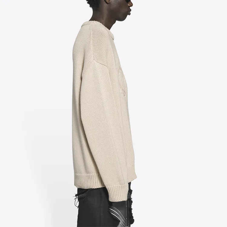 Balenciaga Bb Laurel Crown Logo Crewneck Knitted Sweater-5