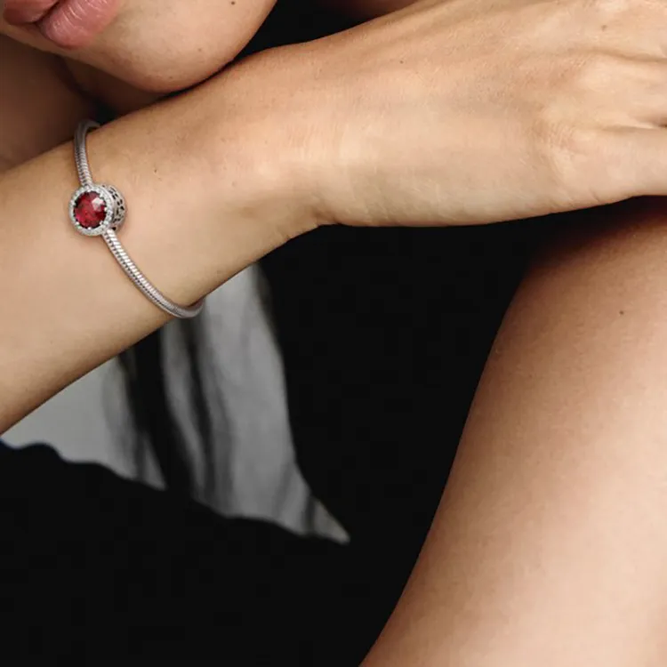 Pandora 925 Sterling Silver Beads Women's-4
