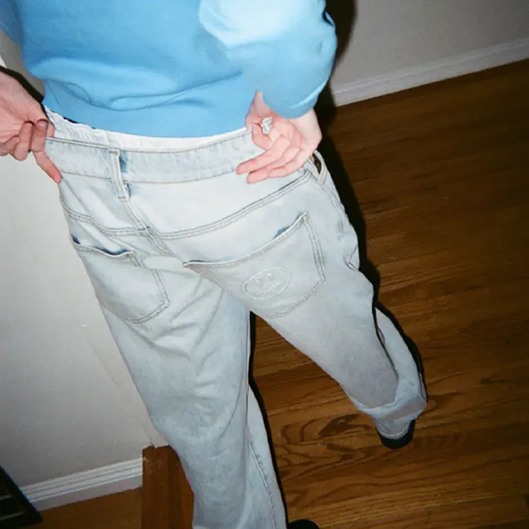 Drew House Wide Leg Jean-3