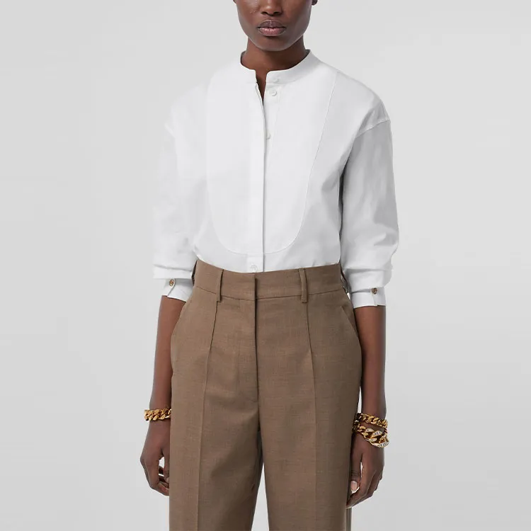 Burberry Monogram motif Cotton Shirt-3