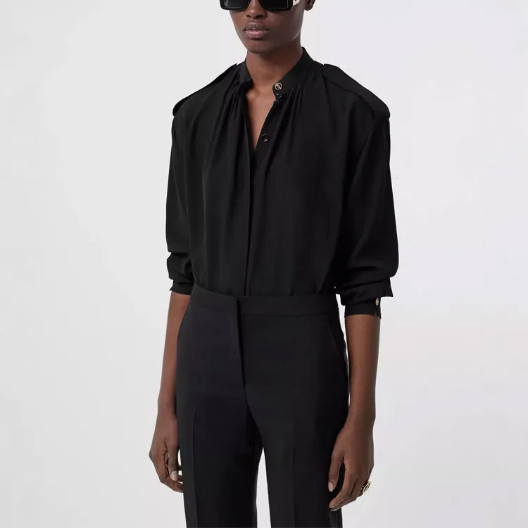 Burberry Shirts Women's Black-3