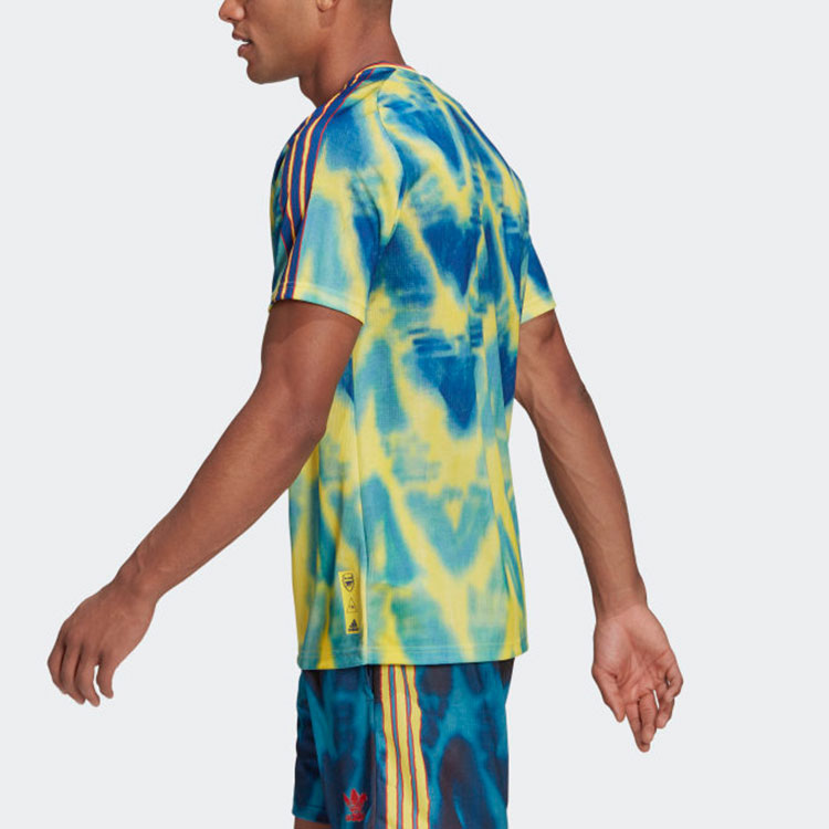ウェア adidas Arsenal Human Race Jersey adidas Arsenal Human Race Jersey Eqt Yellow/Collegiate Navy