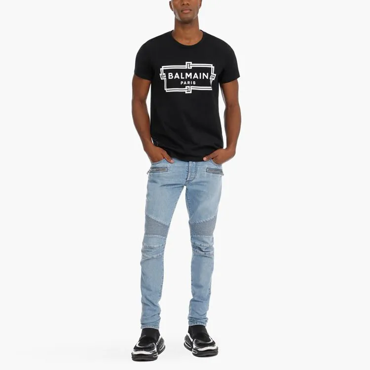 BALMAIN Jeans Men Blue-2