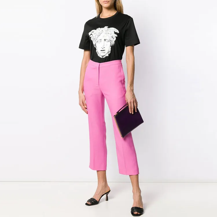 VERSACE T Shirts Women's Black-5