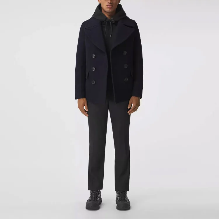 Burberry Coats Men Marine-5