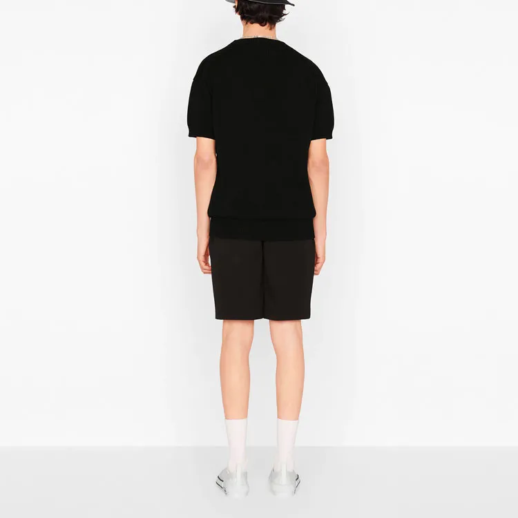 DIOR Quarterly New Products Casual Shorts Men Black-3