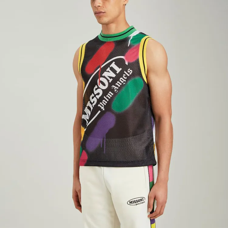 Missoni X PALM ANGELS Tank Tops Men Multicolor-5