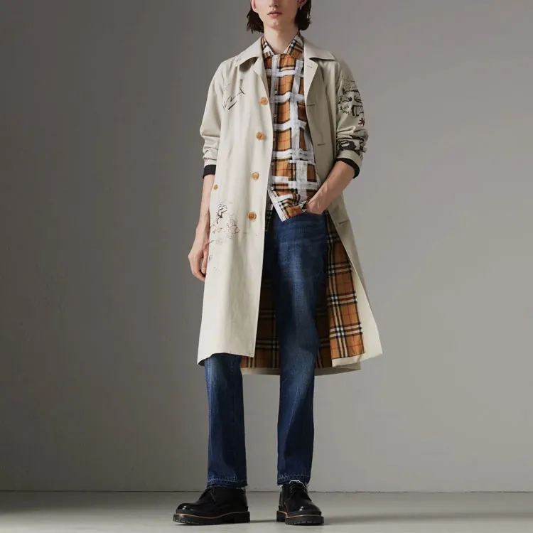 Burberry Jeans Men Blue-7