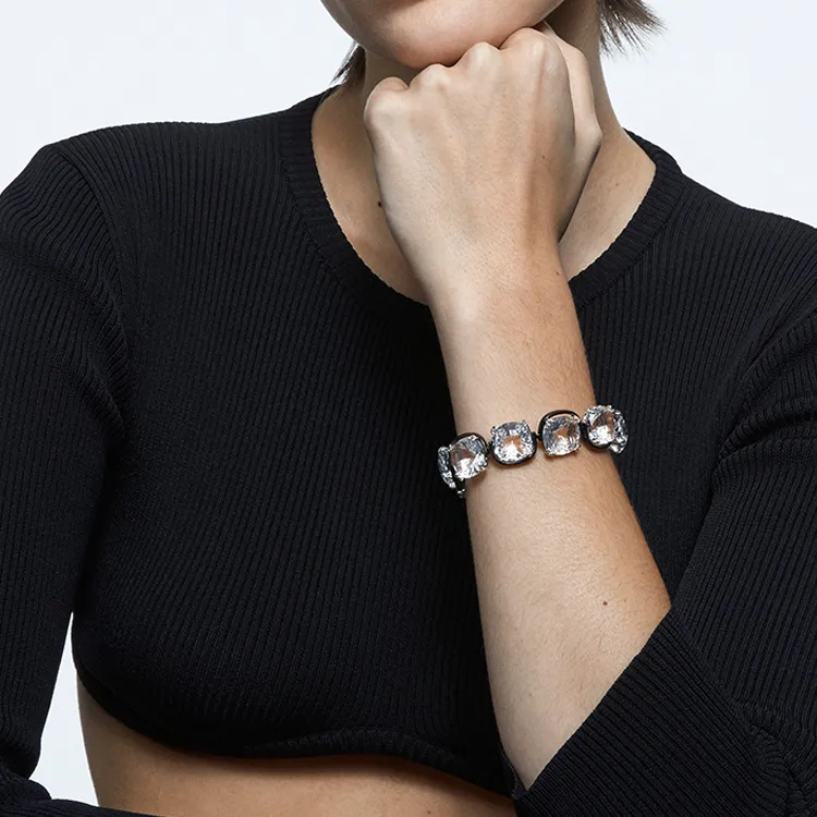 Swarovski Harmonia Cushion Cut Bracelet-3