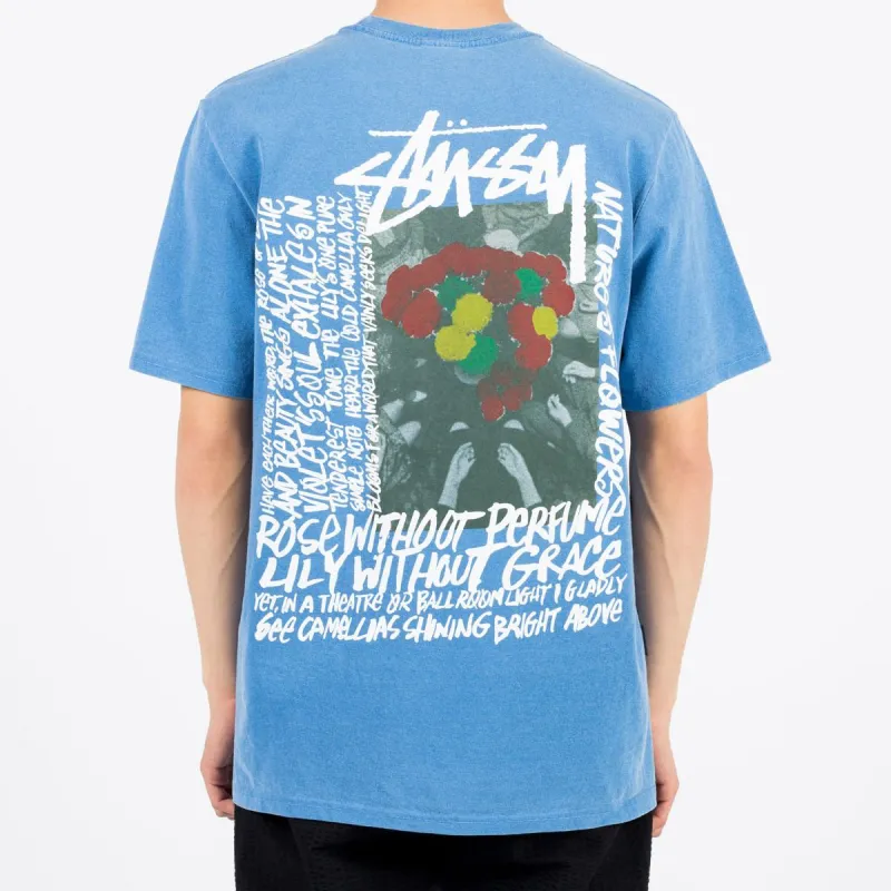Stussy Camelias Pigment Dyed Tee-14
