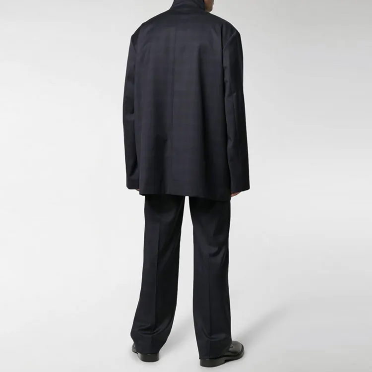 Balenciaga FW21 Coats Men's Dark Blue-6