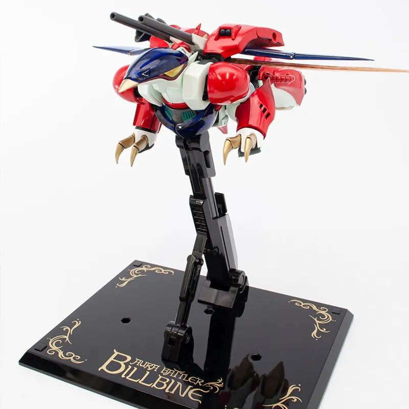 BANDAI ROBOT Soul METAL SIDE AB Saint Warrior Dambain Bilbain Includes Base Assembled Models 15.5cm-6