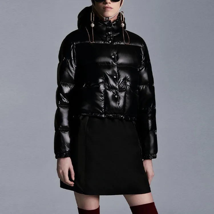 Moncler Down Jacket Women's Black-2