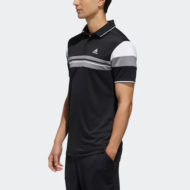 Adidas Polo Shirts Men Black-5