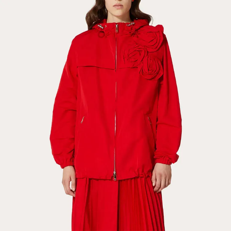Valentino Jackets Women's Red-4