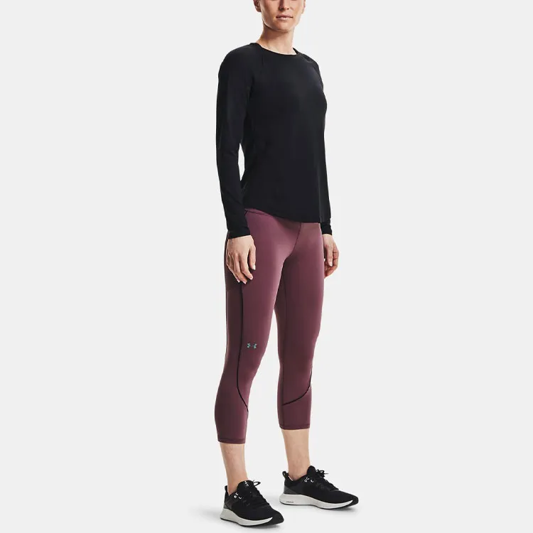 Under Armour Rush Yoga Pants Women's Purple-4